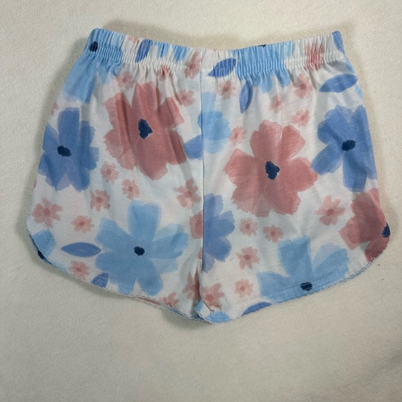 NWOT Carter's Blue and Pink Floral Shorts Size 18M - Picture 5 of 5